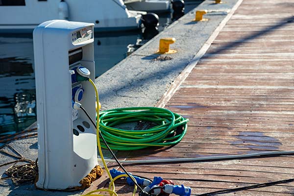 Custom Boat Dock Water Line Installation Services Custom Boat Dock Water Line Installation Services